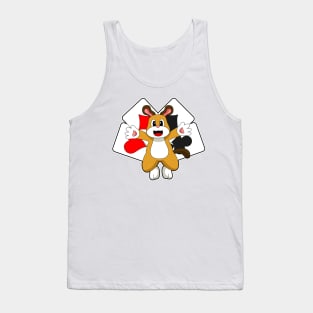 Dog Poker Poker cards Tank Top